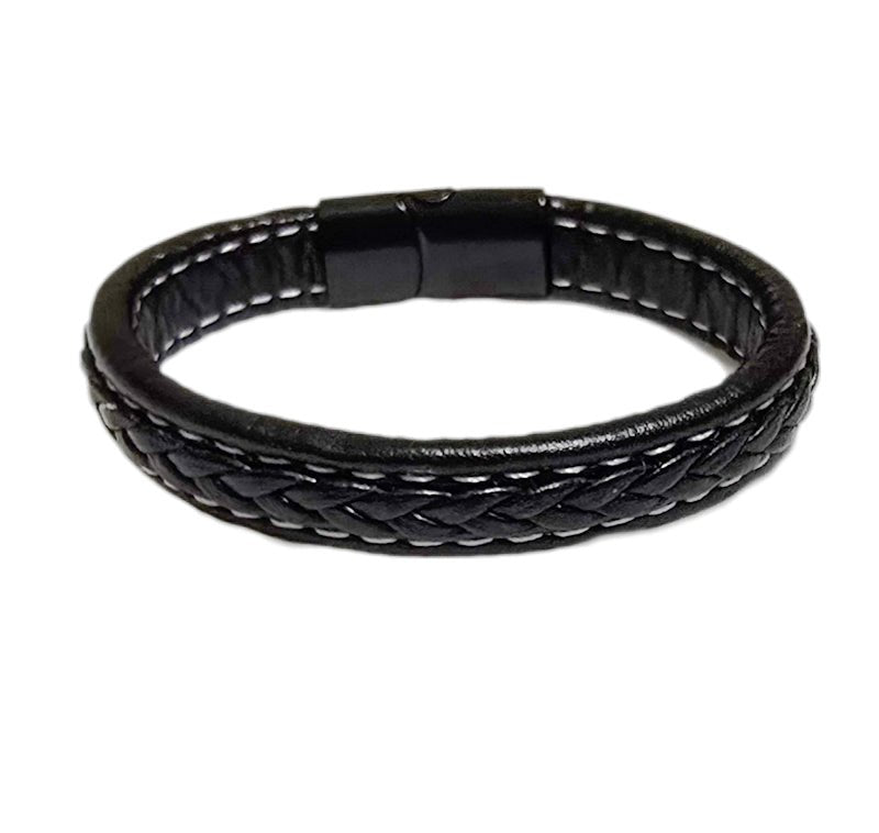 Men's Tourmaline Quartz and Onyx Bracelet - L.Signature Collection by L.Styles