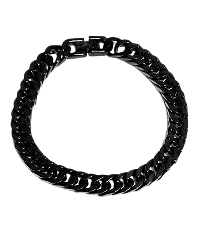 Men's Tourmaline Quartz and Onyx Bracelet - L.Signature Collection by L.Styles