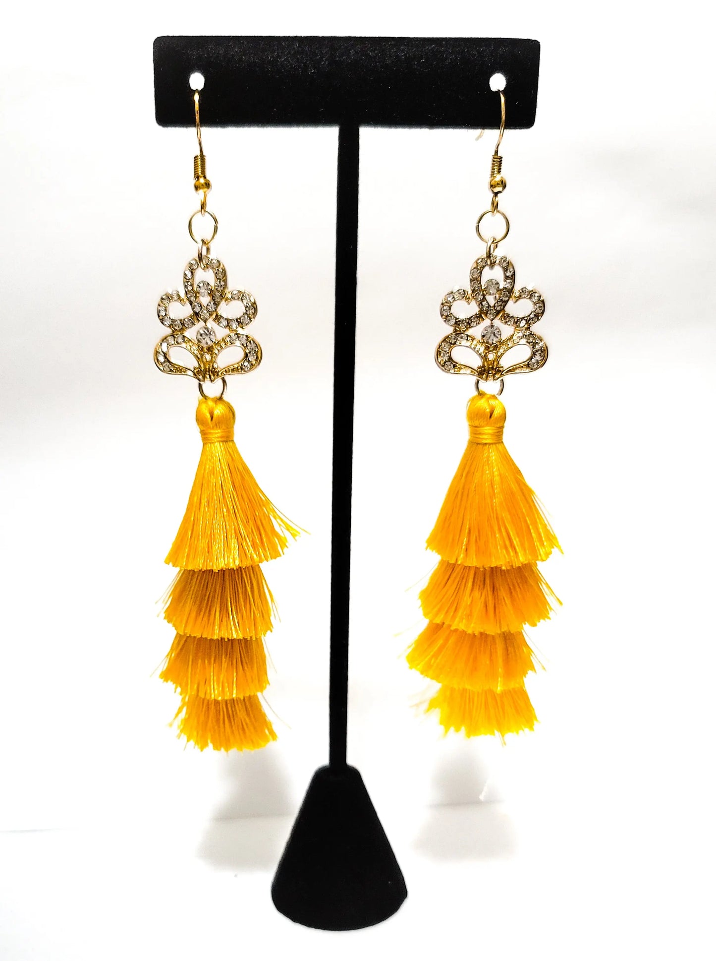 Yellow Austrian Tassel L.Signature Collection by L.Styles