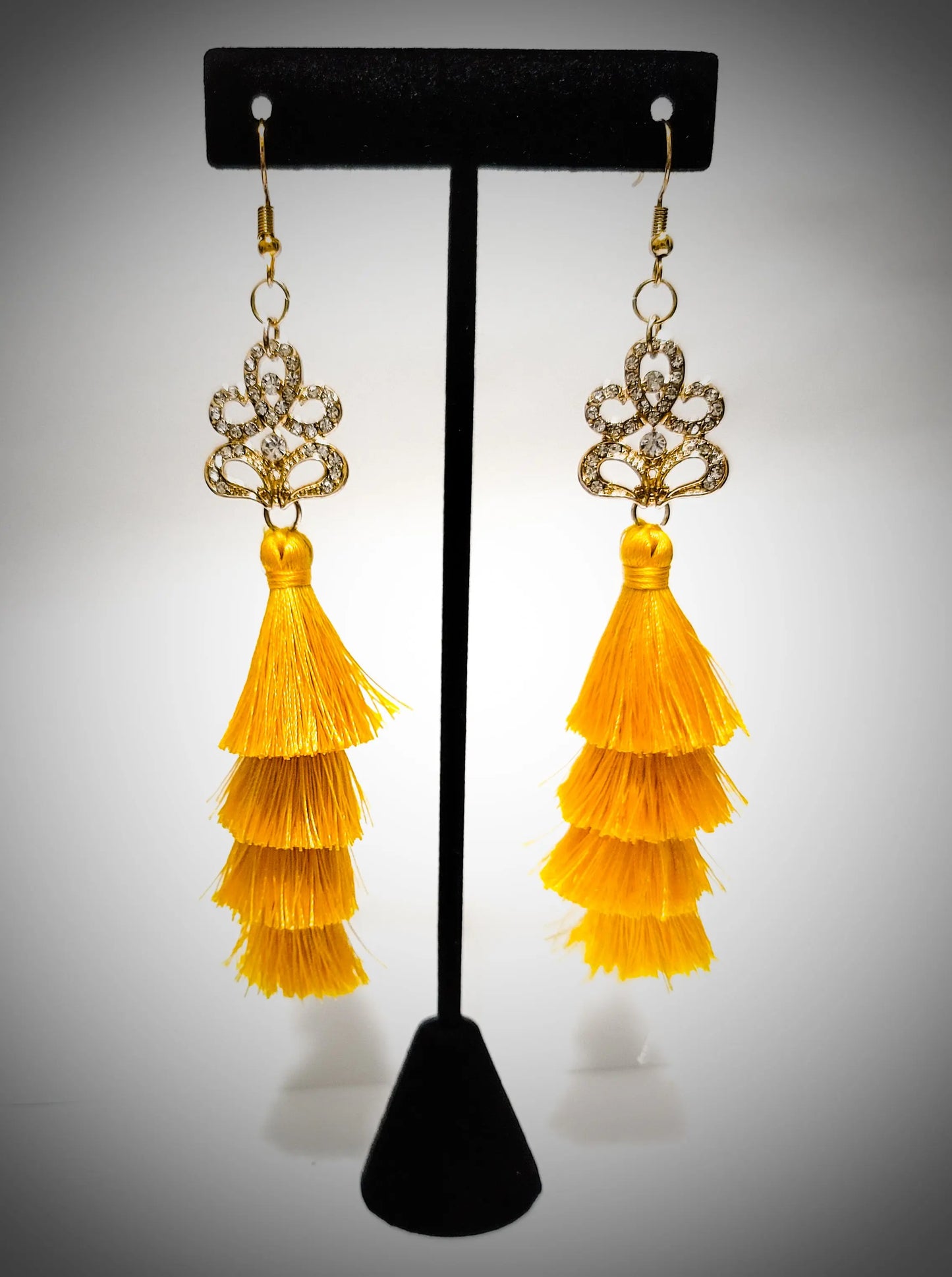 Yellow Austrian Tassel L.Signature Collection by L.Styles