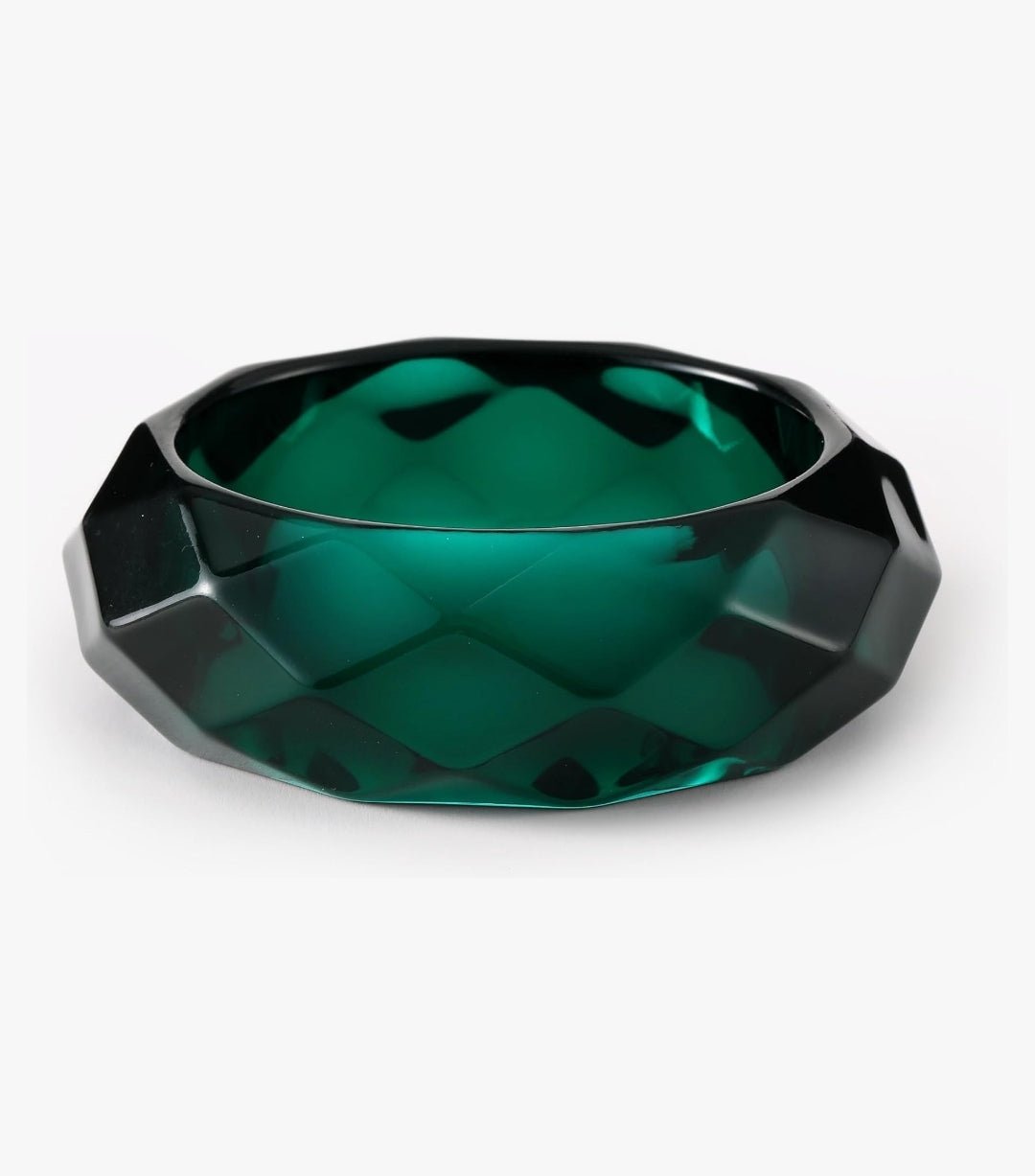 Faceted Resin Acrylic Bangle L.Signature Collection by L.Styles