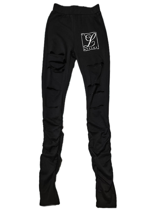 L.Signature Ripped Joggers L.Signature Collection by L.Styles