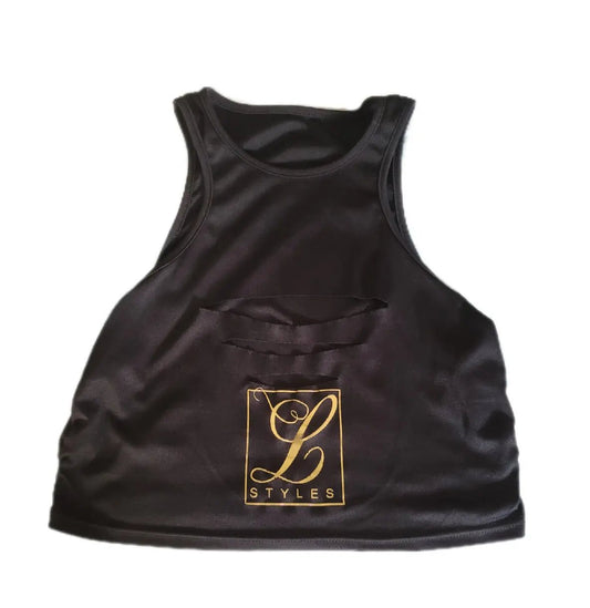 L.Styles' Sleeveless Crop Top L.Signature Collection by L.Styles