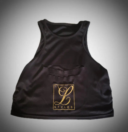 L.Styles' Sleeveless Crop Top L.Signature Collection by L.Styles