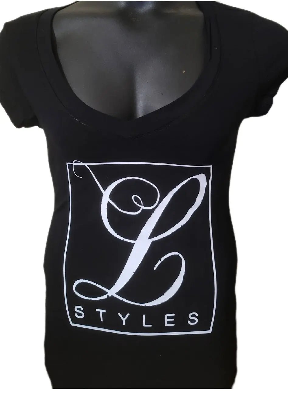 L.Styles' V Neck T Shirt L.Signature Collection by L.Styles