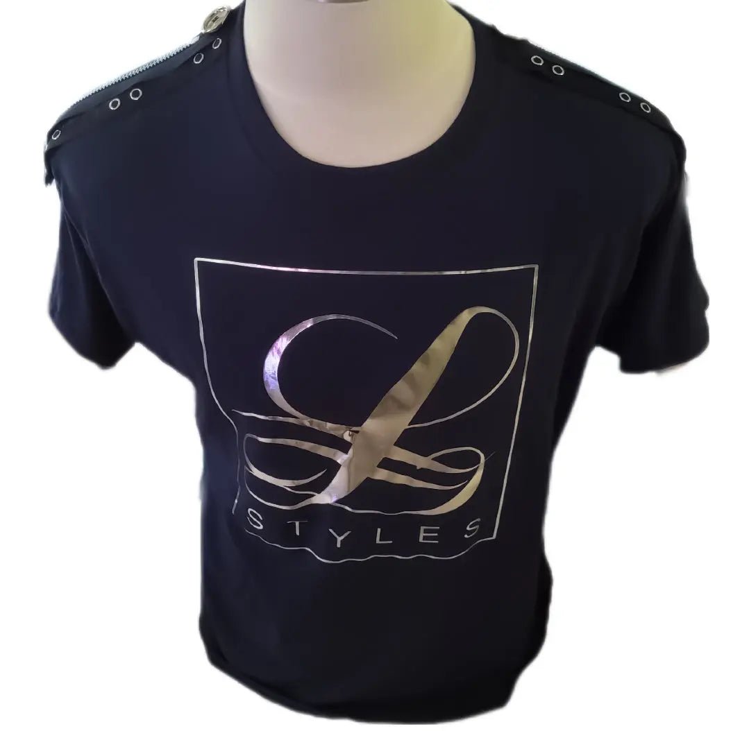 L.Styles' Wear | Fitted O Neck T-Shirt L.Signature Collection by L.Styles