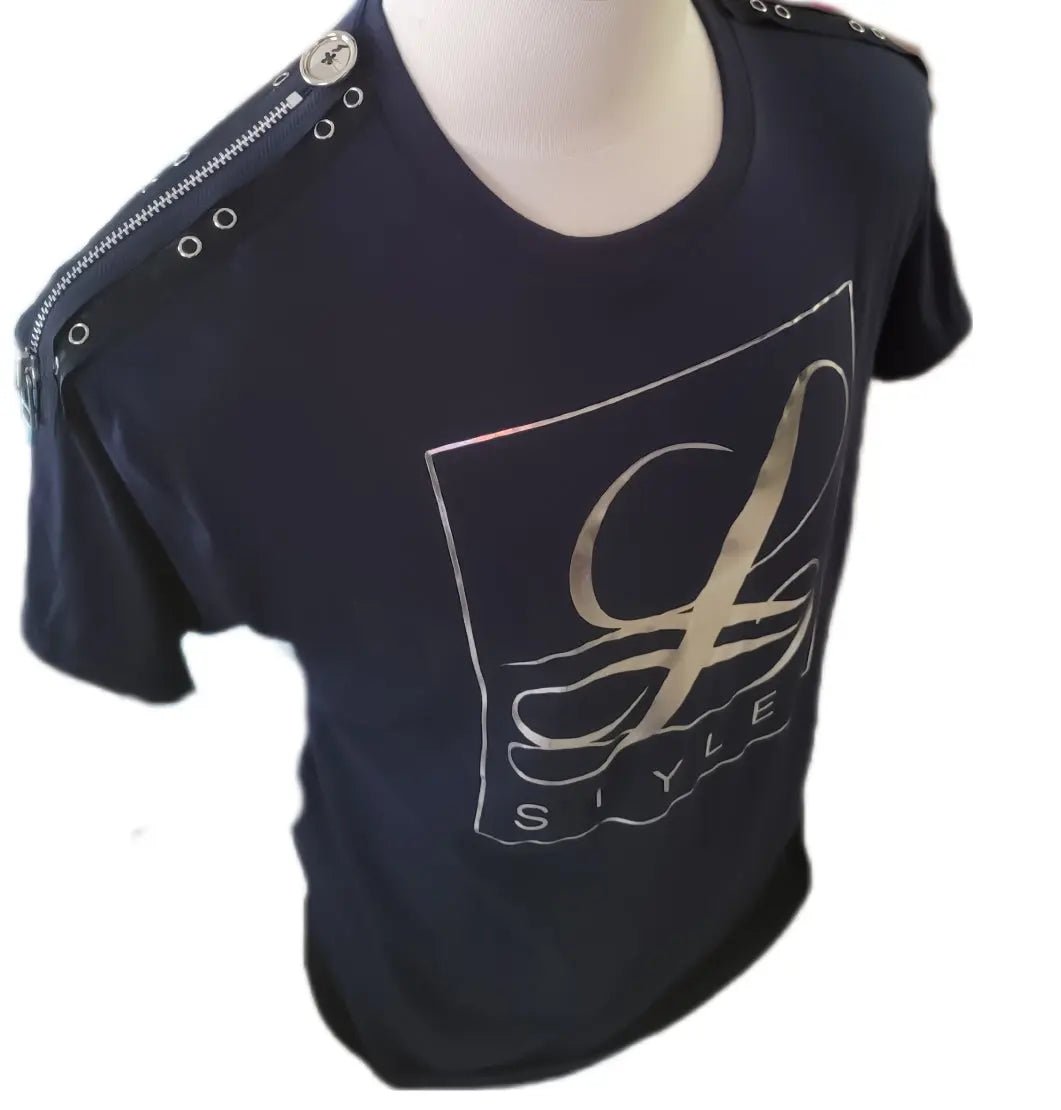 L.Styles' Wear | Fitted O Neck T-Shirt L.Signature Collection by L.Styles