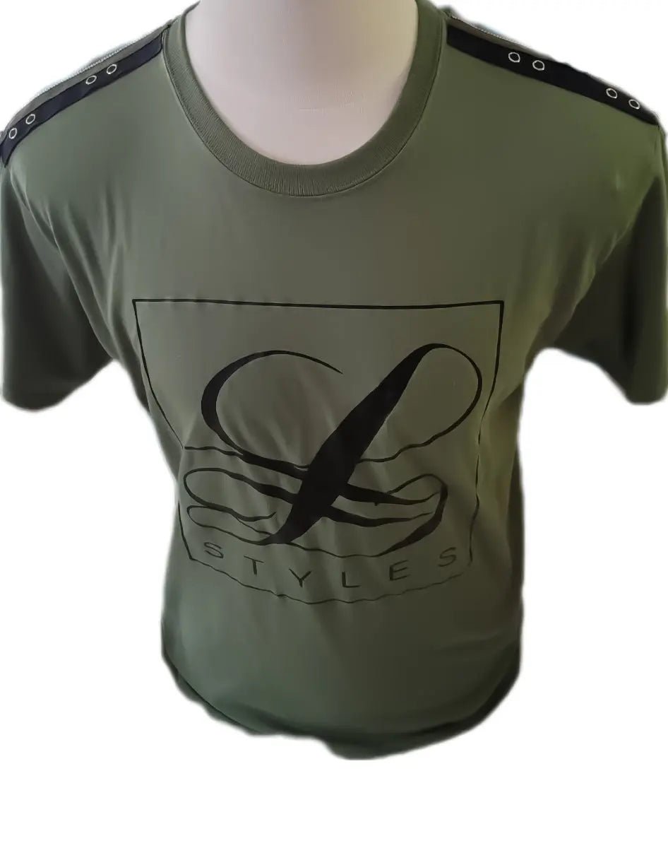 L.Styles' Wear | Fitted O Neck T-Shirt L.Signature Collection by L.Styles