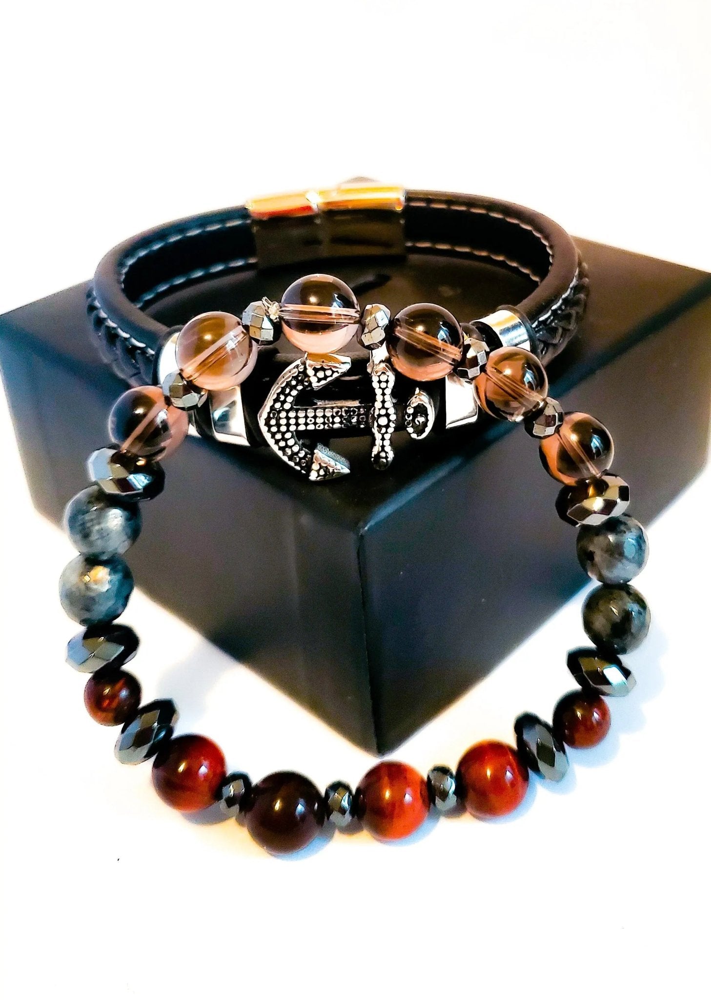 Men's " Grounded " Bracelet set L.Signature Collection