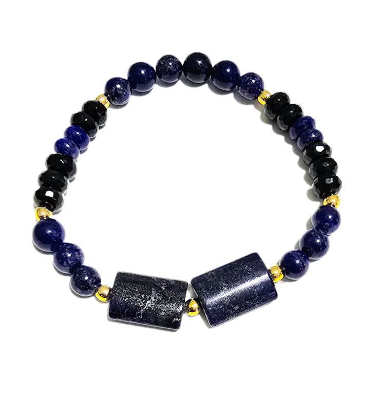 Men's Lapis Lazuli Bracelet set - L.Signature Collection by L.Styles