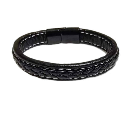 Men's Tourmaline Quartz and Onyx Bracelet - L.Signature Collection by L.Styles