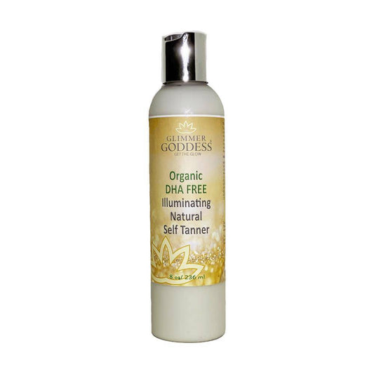 Organic DHA FREE Natural Sunless Tanner Glimmer Goddess® Organic Skin Care