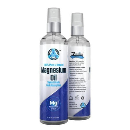 Pure Magnesium Oil Spray - From the Zechstein Sea - 8 oz Three Drops of Life