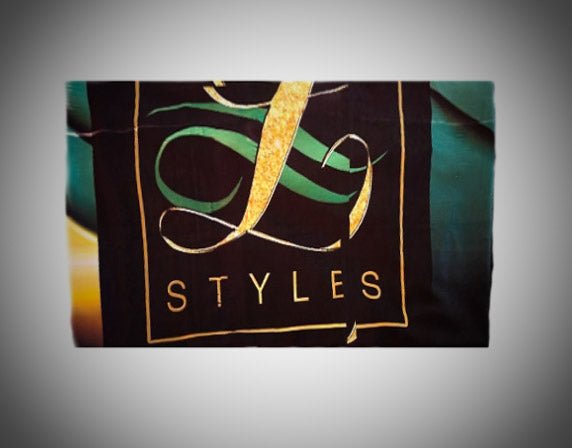 Signature Green Marble Scarf / Hijab L.Signature Collection by L.Styles