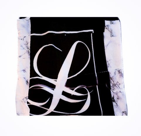 Signature Marble Long Head Scarf / Hijab L.Signature Collection by L.Styles