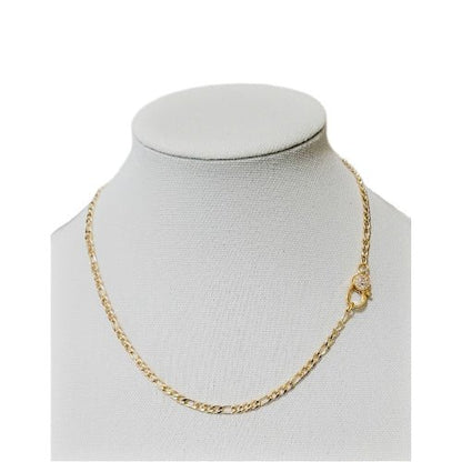 Simple Gold Chain link Necklace L.Signature Collection by L.Styles