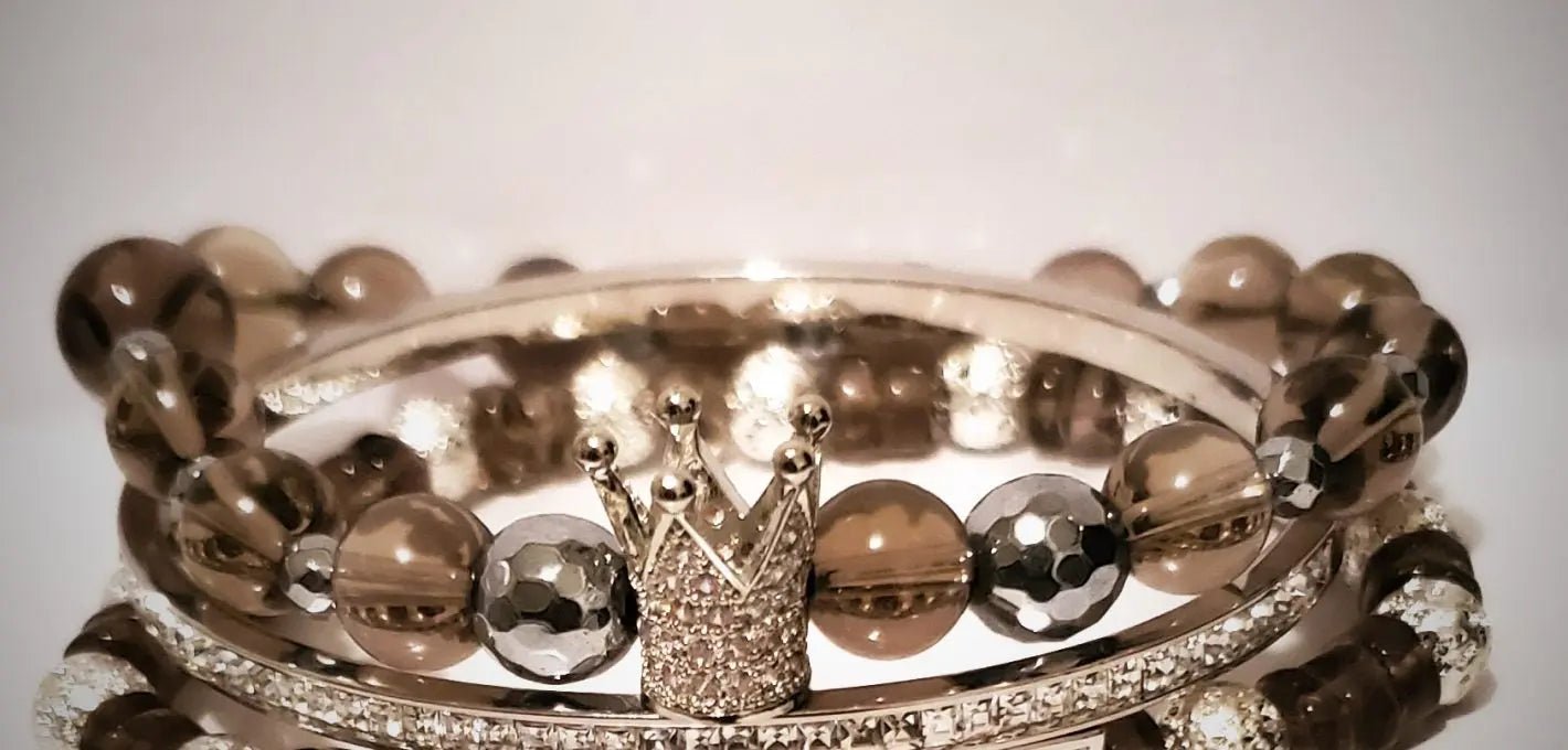 Smoky "Silver" Crown Set L.Signature Collection