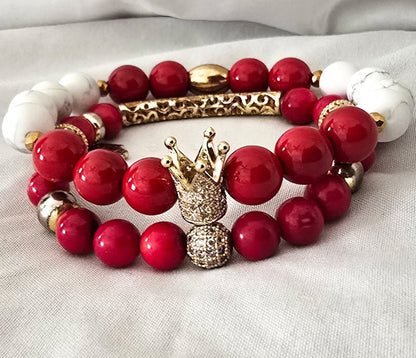 The "Coral" Crown Set - L.Signature Collection by L.Styles