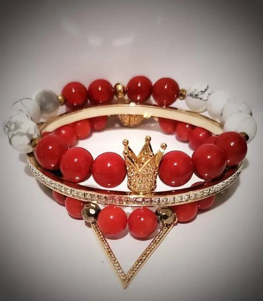 The "Coral" Crown Set L.Signature Collection