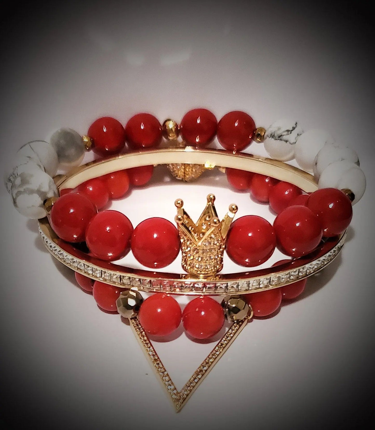 The "Coral" Crown Set L.Signature Collection