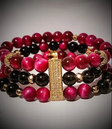 The"Magenta" Queen Set L.Signature Collection