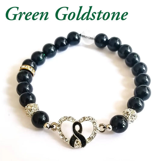 Green Goldstone Bracelet freeshipping - L.Signature Collection by L.Styles